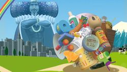 ลองเล่นยัง เกม Katamari ใน Google