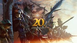 Capcom สร้างเว็บไซต์ฉลองครบรอบ 20 ปี Monster Hunter