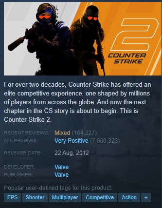 Counter-Strike: Global Offensive - Metacritic