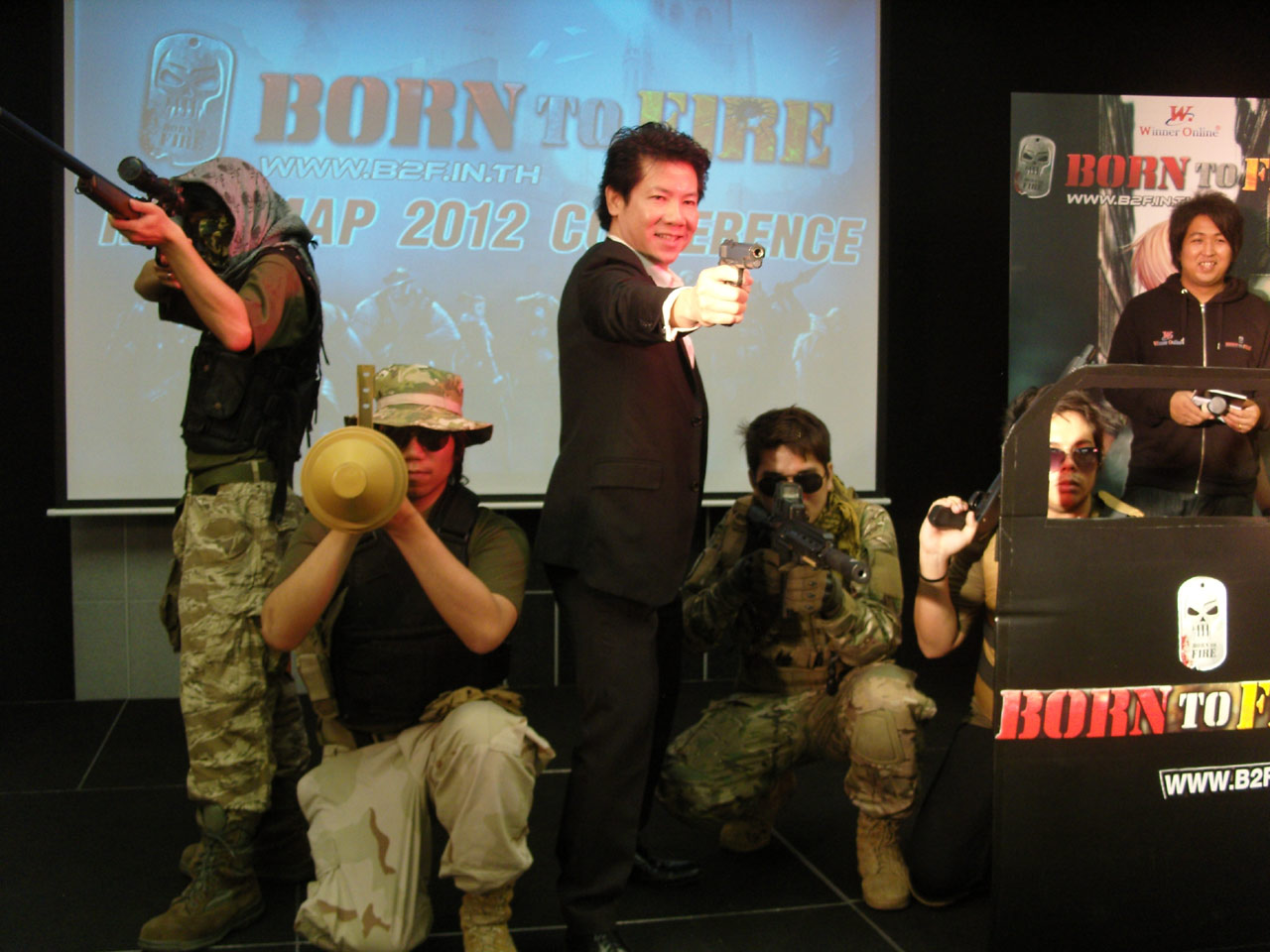 Winner Online เปิดตัวเกมส์ Born to Fire เป็นทางการ