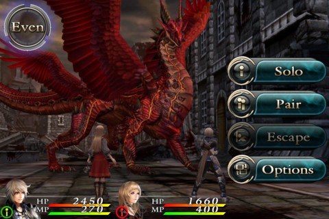 Chaos Rings II เกม RPG สนุกๆสำหรับ iOS ในช่วงนี้