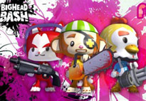 BigHead BASH: Meet Attack Force เกมการ์ตูนหัวโตยิงกันมันส์