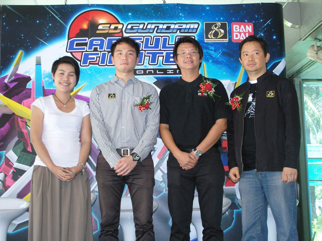 งานเปิดตัวเกม SD Gundam Capsule Fighter Online