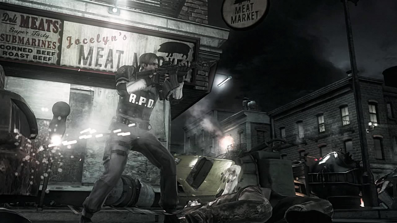 ภาพเกมเป็นทางการของ Resident Evil: Raccoon City