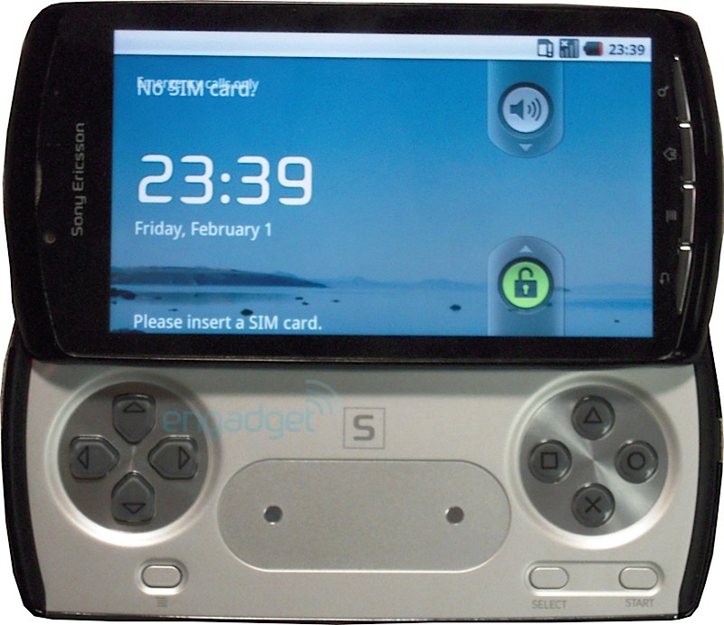 เครื่อง PlayStation Phone รุ่นต้นแบบจาก Sony