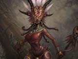 เกมส์ Diablo III โชว์ภาพตัวละคร Witch Doctor ผู้หญิง