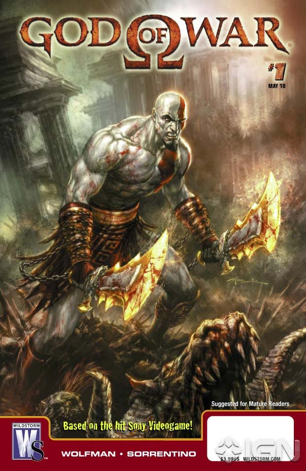 God of War Comic !! พี่เหม่งสุดโหดฉบับการ์ตูน