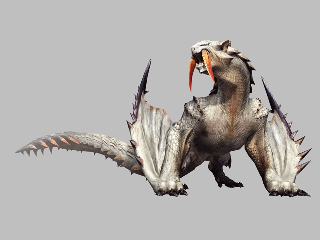 Monster Hunter 3 ข้อมูลบอสใหม่ เบริโอรอส มังกรเขี้ยวดาบ