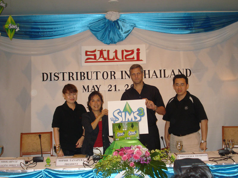 Saluzi แถลงข่าวเป็นตัวแทนจำหน่ายเกม EA ในไทยอย่างเป็นทางการ