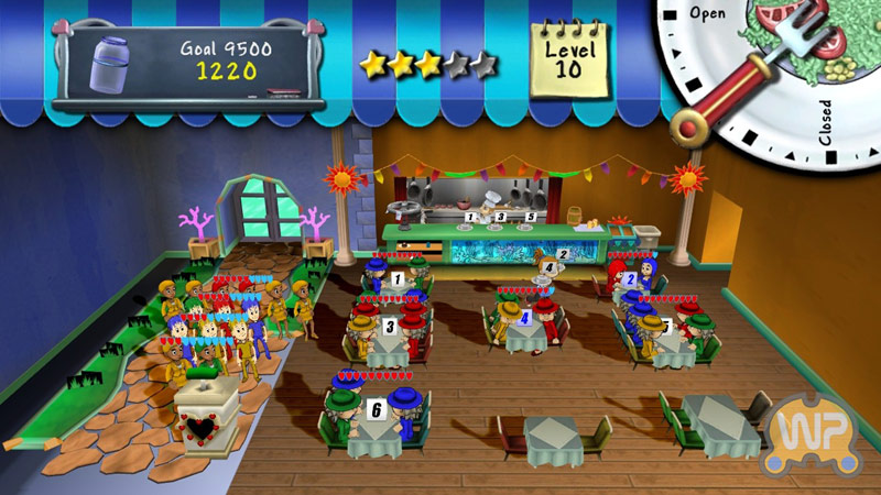 เกมส์ Diner Dash 3D