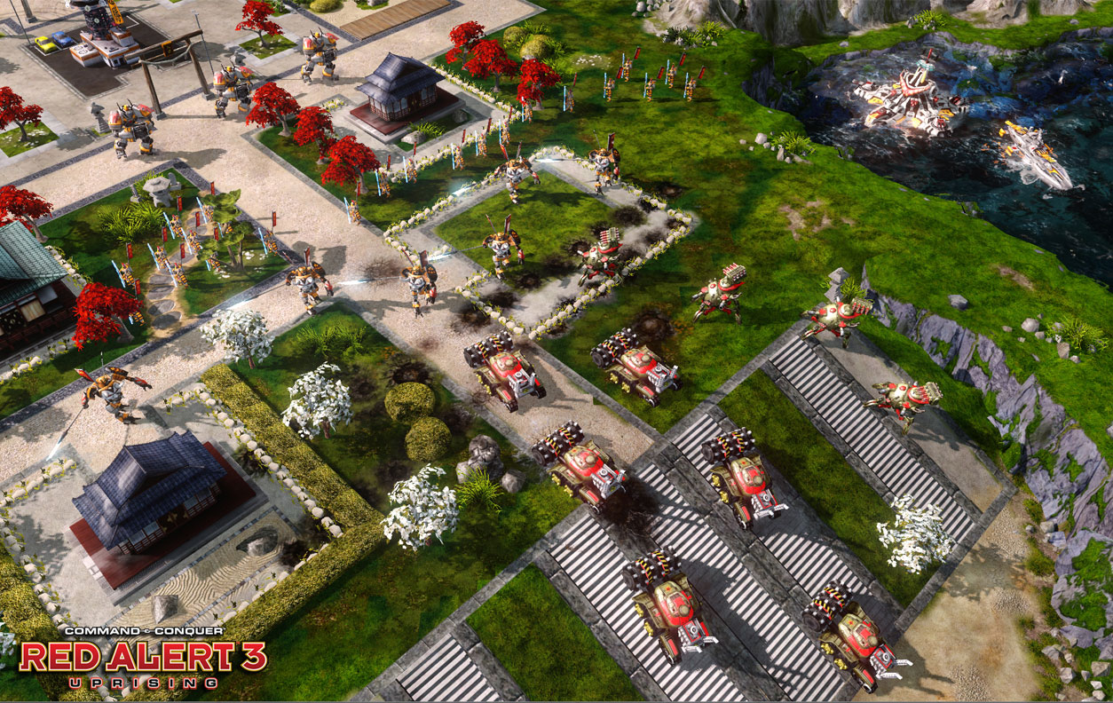 เกมส์ Red Alert 3 - Uprising อัพเดตภาพและยูนิตใหม่