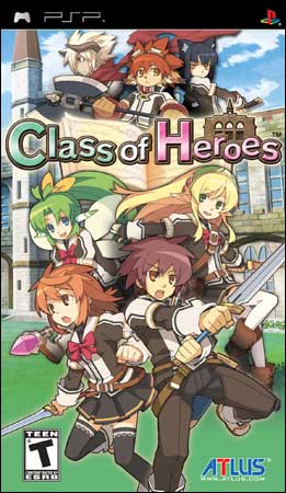 Class of Heroes โรงเรียนสอนฮีโร่น่ารักๆของ PSP