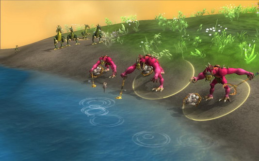 Demo ตัวอย่างเกมส์ Spore Creature Creator
