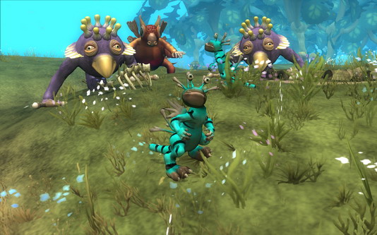 Demo ตัวอย่างเกมส์ Spore Creature Creator
