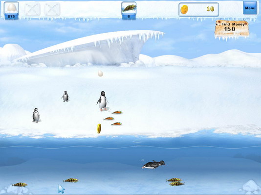 ตัวอย่างเกมส์ Penguins Mania [Demo]