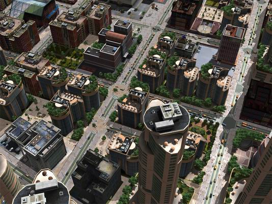 ตัวอย่างเกมส์ City Life 2008 [Demo]