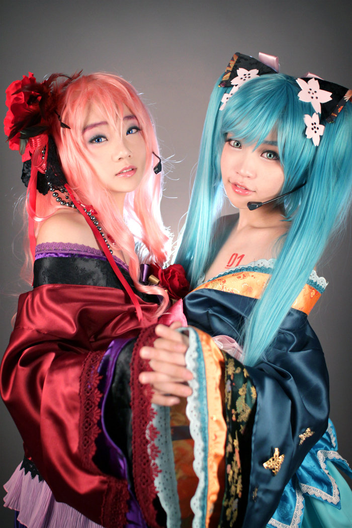 สาวๆ เกาหลีในชุดคอสเพลย์หลากสไตล์