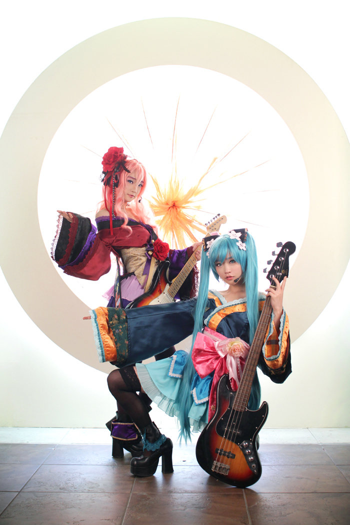 สาวๆ เกาหลีในชุดคอสเพลย์หลากสไตล์