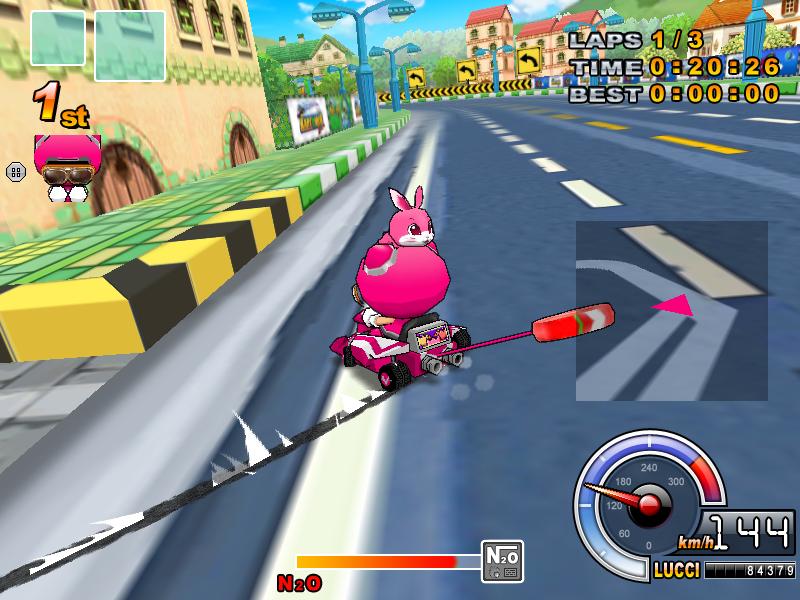 เกม Kart Rider เทคนิคพิชิตสนาม Village-Waterway