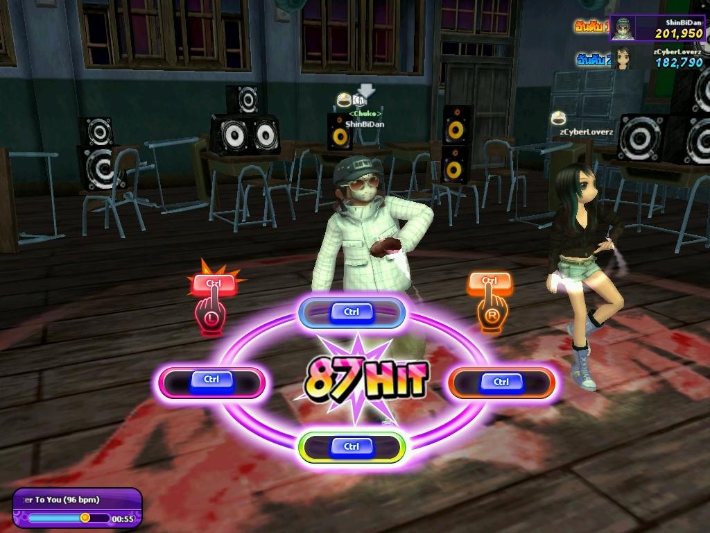 เกมส์ Audition เทคนิคการเล่น Beat Up