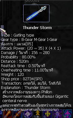 เกม ACE เผยปริศนา Thunder Storm