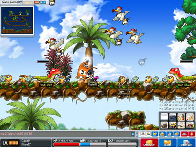 Maple Story เทคนิคการเล่นอาชีพ Pirate