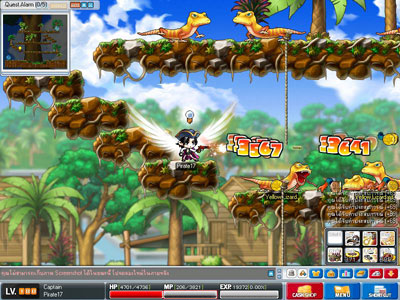 Maple Story เทคนิคการเล่นอาชีพ Pirate