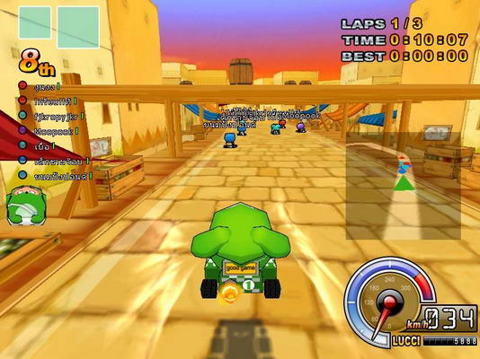 เกมส์ Kart Rider เคล็ดลับดับเบิ้ลดริฟท์