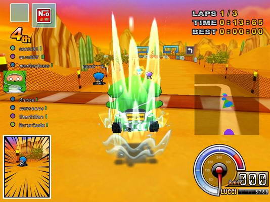 เกมส์ Kart Rider เคล็ดลับดับเบิ้ลดริฟท์