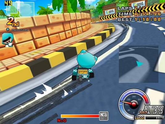 เกมส์ Kart Rider เทคนิคการดริฟท์