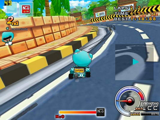 เกมส์ Kart Rider เทคนิคการดริฟท์