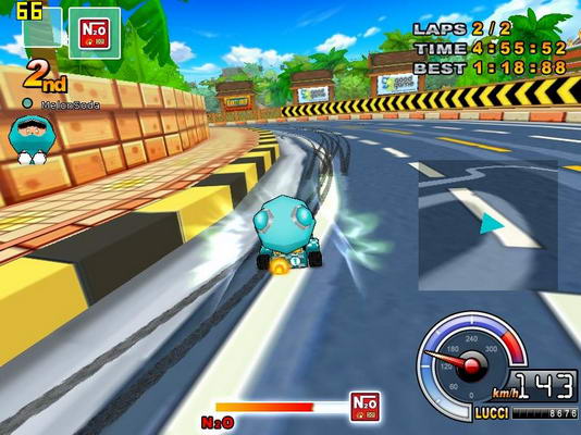 เกมส์ Kart Rider เทคนิคการดริฟท์