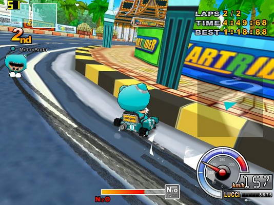 เกมส์ Kart Rider เทคนิคการดริฟท์