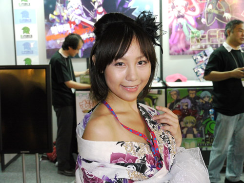 สาวๆ พริตตี้และคอสเพลย์ จากงาน Tokyo Game Show 2009 ชุดที่ 1