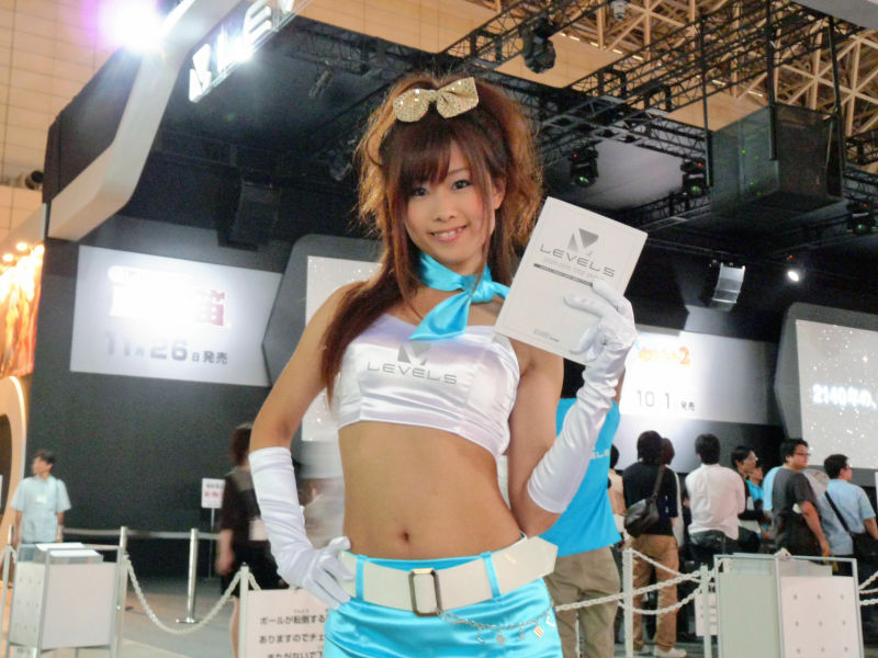 สาวๆ พริตตี้และคอสเพลย์ จากงาน Tokyo Game Show 2009 ชุดที่ 1