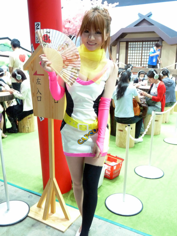 สาวๆ พริตตี้และคอสเพลย์ จากงาน Tokyo Game Show 2009 ชุดที่ 1