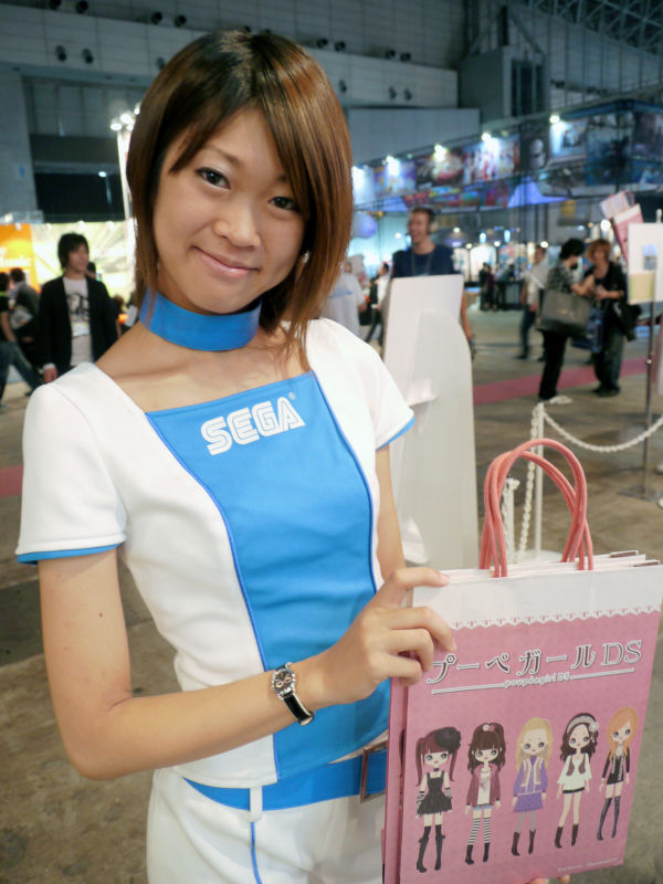 สาวๆ พริตตี้และคอสเพลย์ จากงาน Tokyo Game Show 2009 ชุดที่ 1