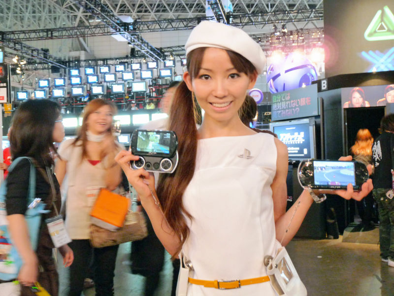 สาวๆ พริตตี้และคอสเพลย์ จากงาน Tokyo Game Show 2009 ชุดที่ 1