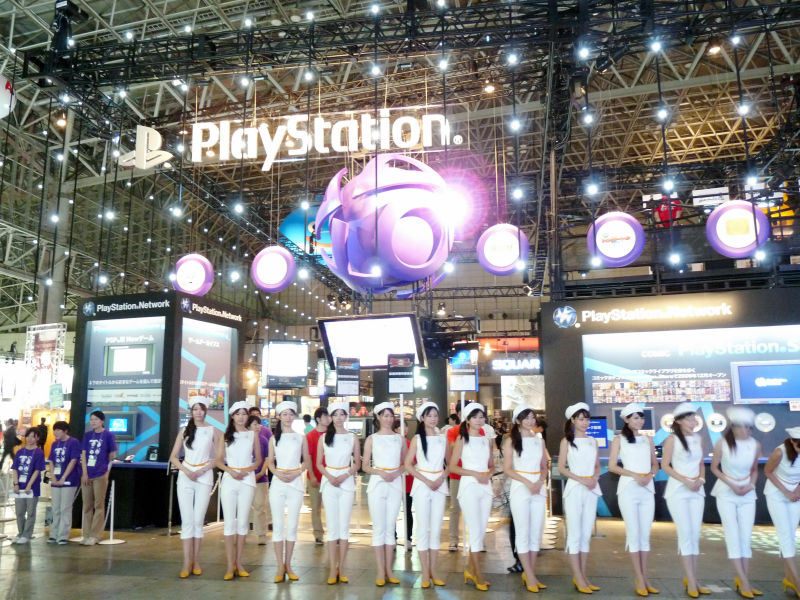 สาวๆ พริตตี้และคอสเพลย์ จากงาน Tokyo Game Show 2009 ชุดที่ 1