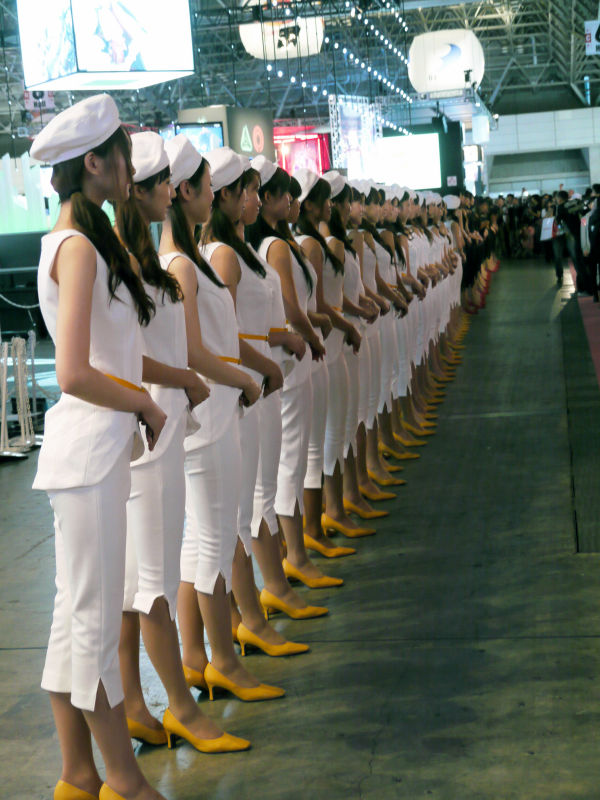 สาวๆ พริตตี้และคอสเพลย์ จากงาน Tokyo Game Show 2009 ชุดที่ 1