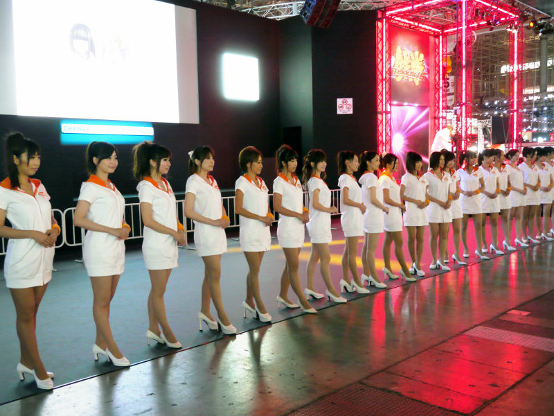 สาวๆ พริตตี้และคอสเพลย์ จากงาน Tokyo Game Show 2009 ชุดที่ 1