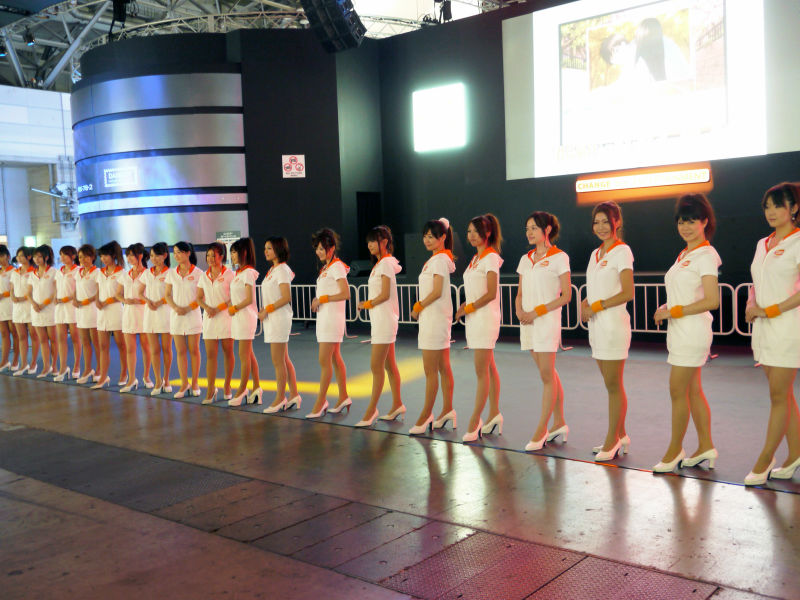 สาวๆ พริตตี้และคอสเพลย์ จากงาน Tokyo Game Show 2009 ชุดที่ 1