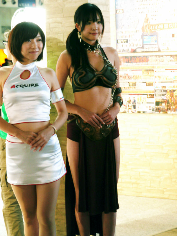 สาวๆ พริตตี้และคอสเพลย์ จากงาน Tokyo Game Show 2009 ชุดที่ 1