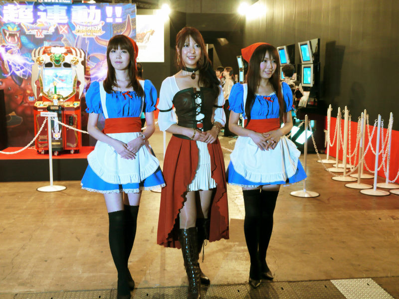 สาวๆ พริตตี้และคอสเพลย์ จากงาน Tokyo Game Show 2009 ชุดที่ 1