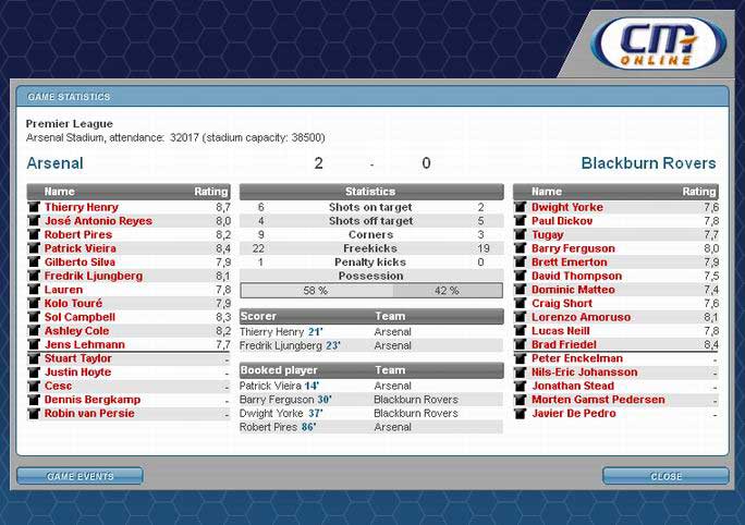 Championship Manager Online [Screenshot]]