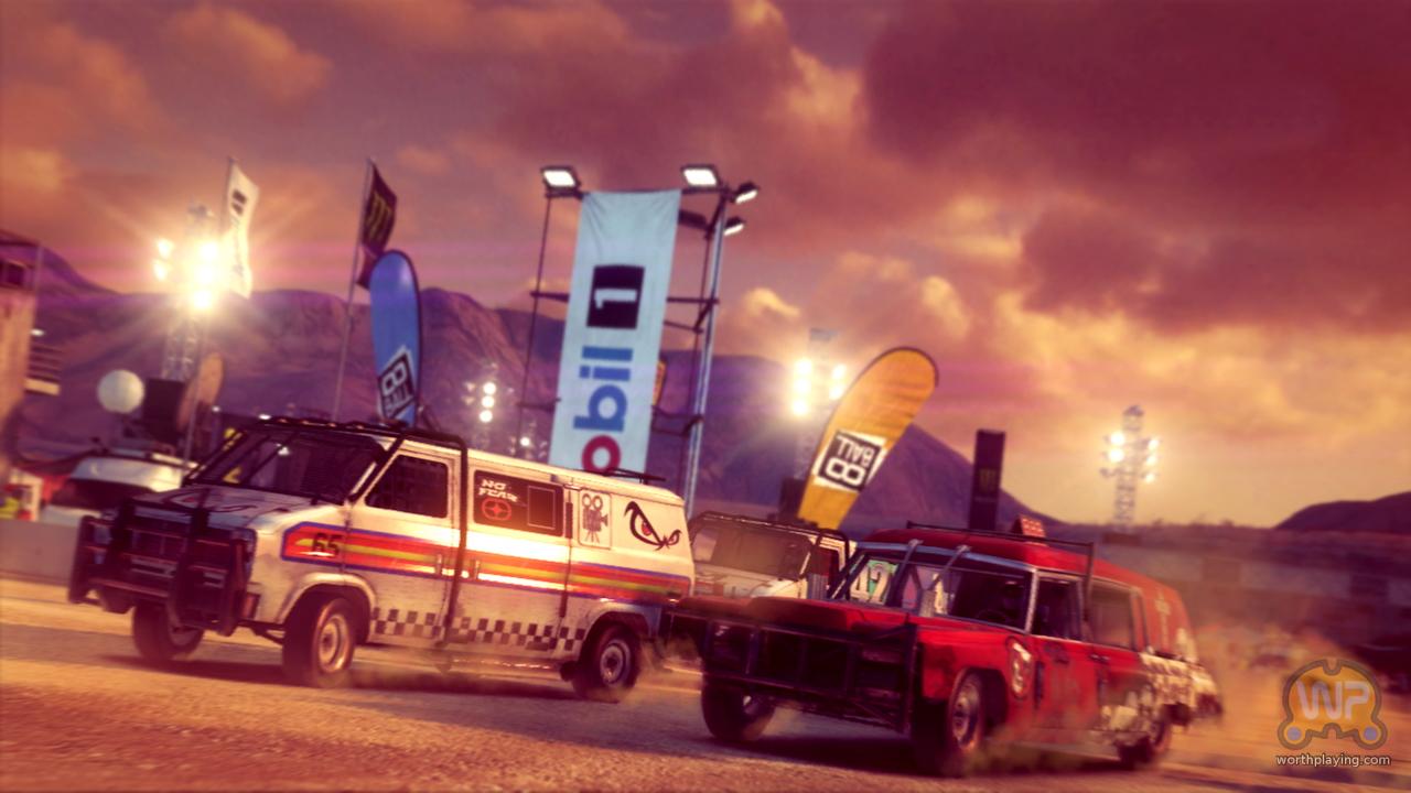ตัวอย่างการเล่น Dirt Showdown รถบั๊มแบบ HD