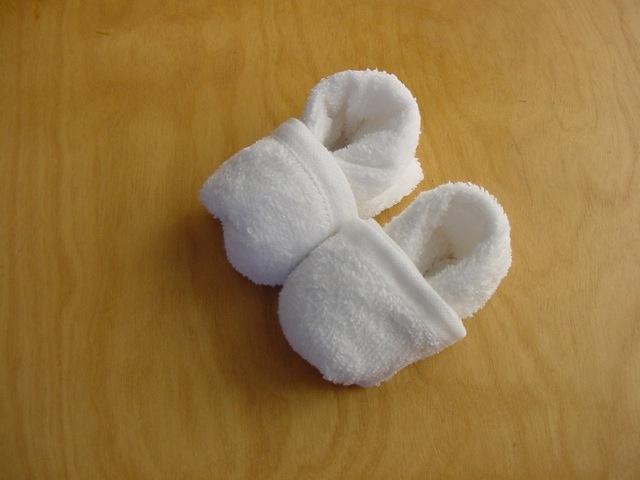 พับผ้าขนหนู