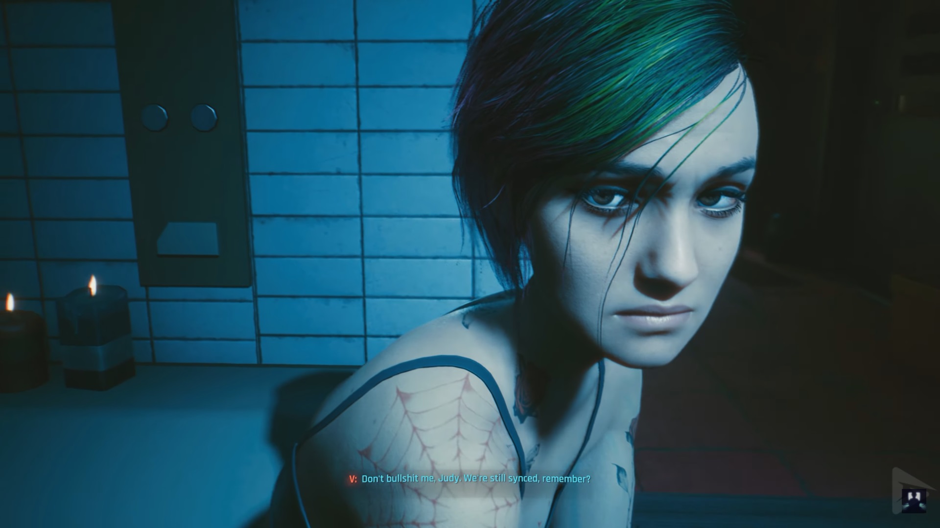 Judy Alvarez ในเกม Cyberpunk 2077