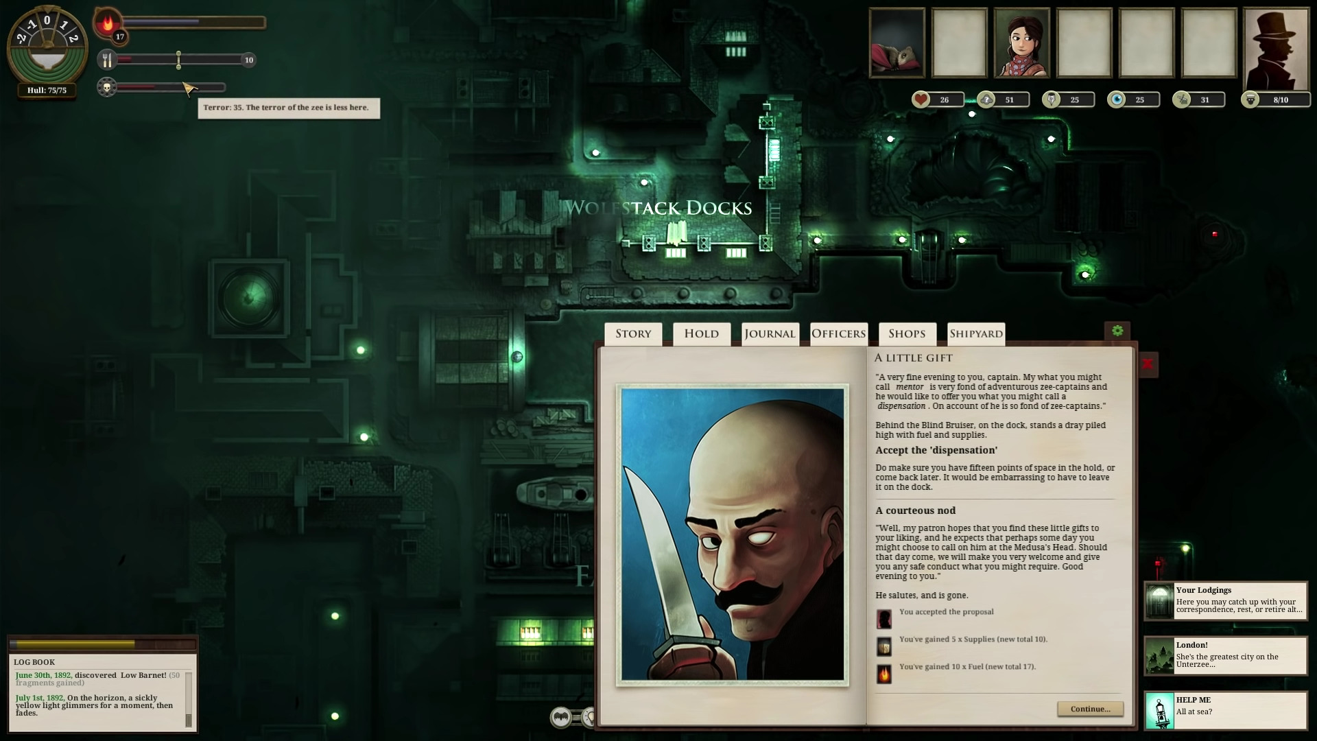 เกม Sunless Sea