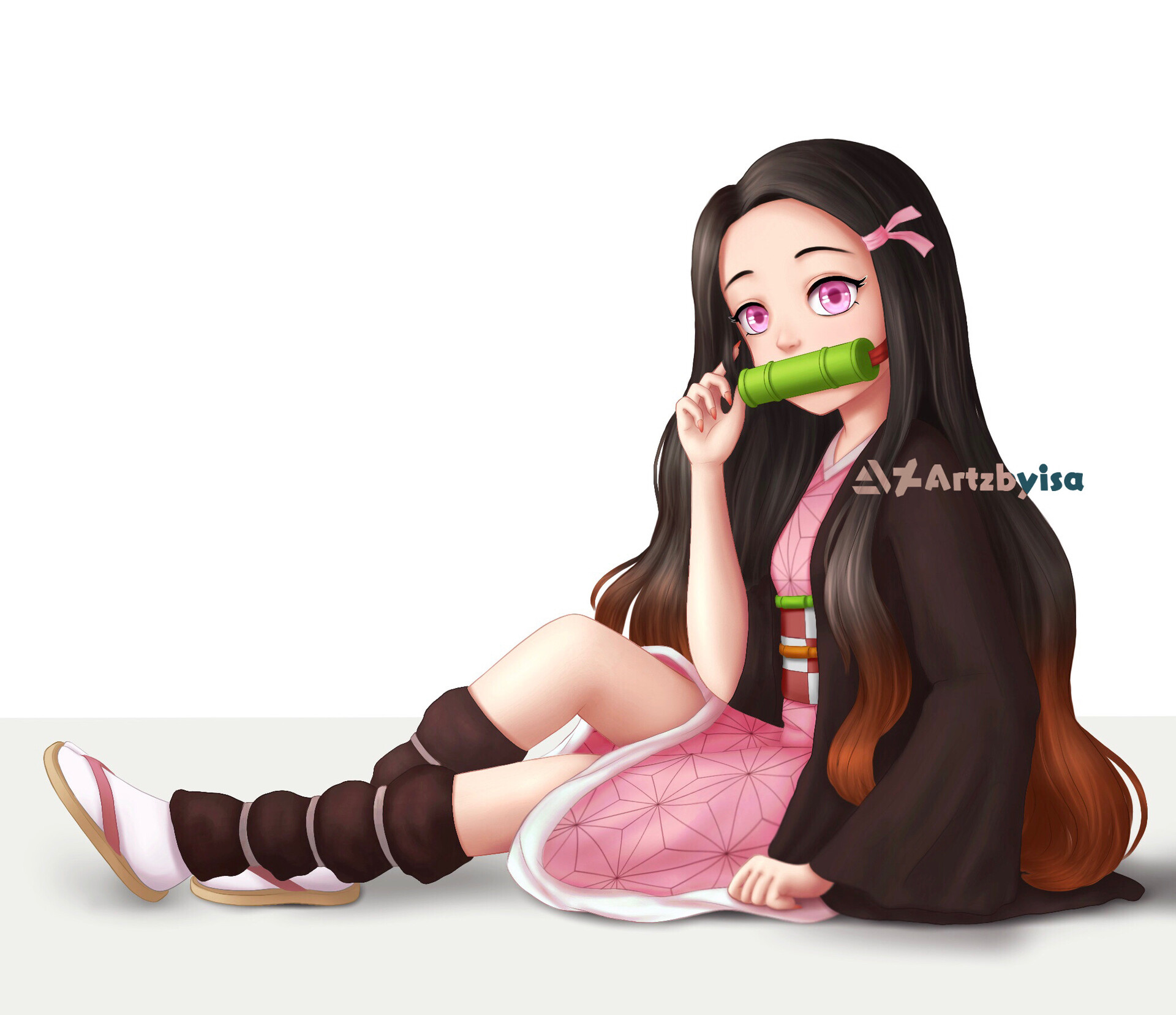 ชมแฟนอาร์ตตัวละคร เนซึโกะ คามาโดะ ในดาบพิฆาตอสูร หรือ Demon Slayer: Kimetsu no Yaiba